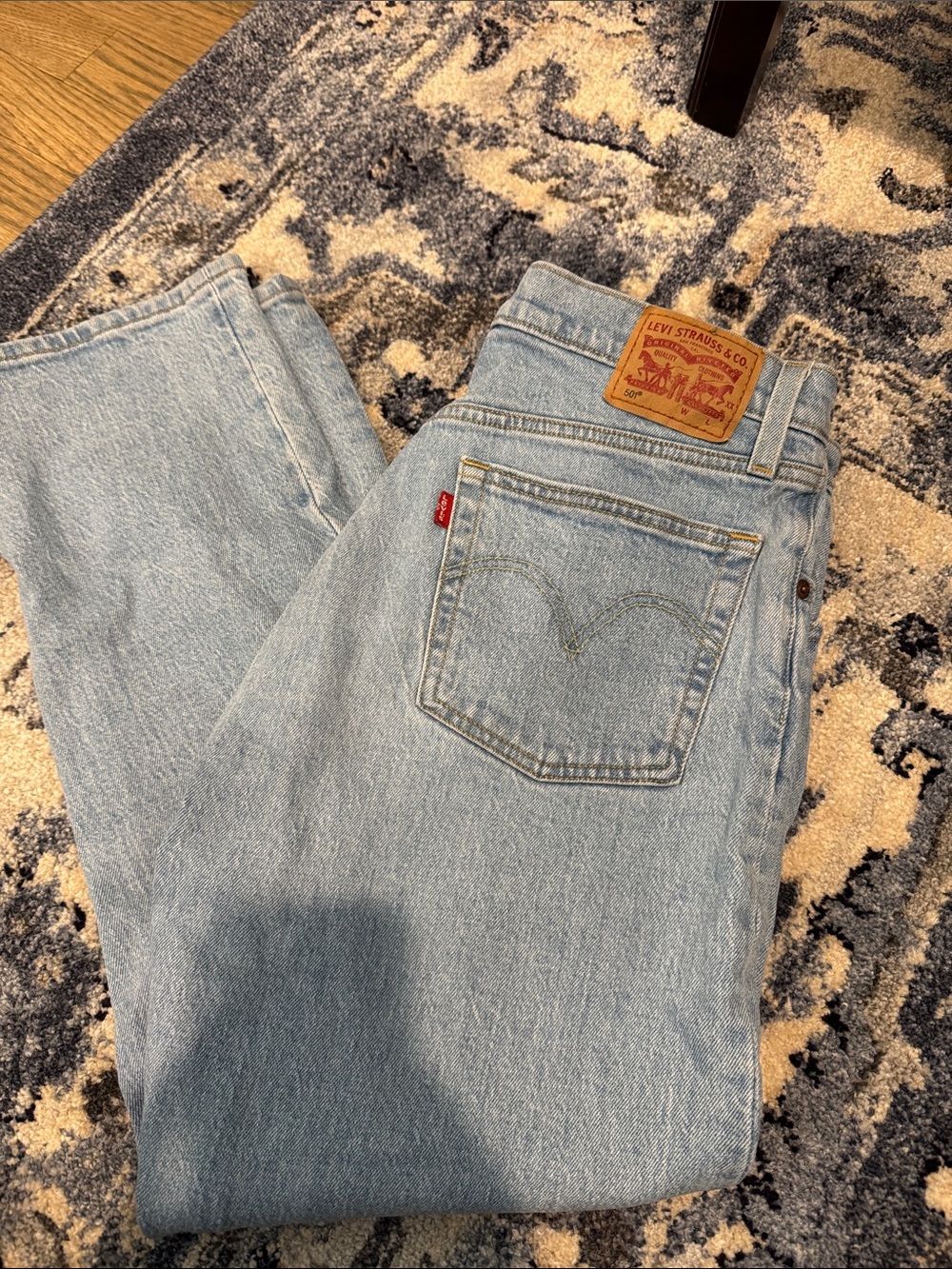 Levi's 501 Light Blue Retro  Jeans
